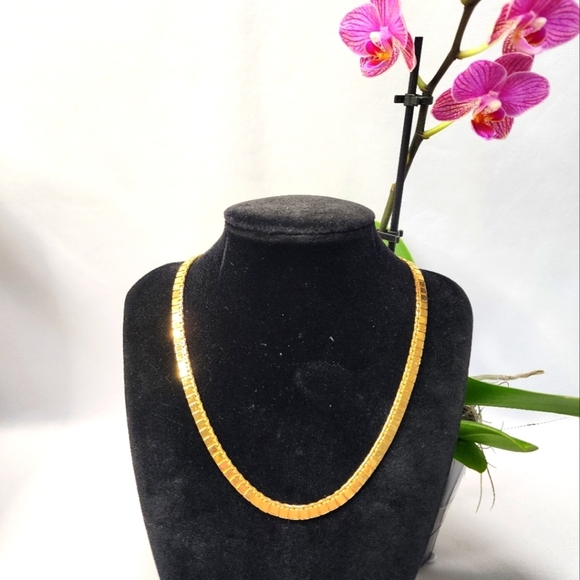Monet Gold Filled 16" Collar Necklace - Picture 8 of 8